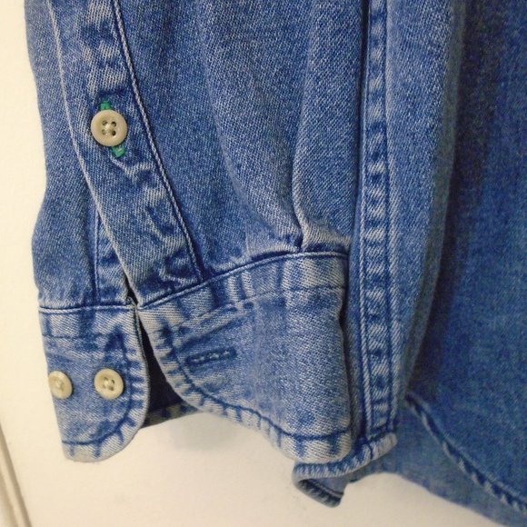 Tommy Hilfiger men's jeans shirt size M - Picture 4 of 5